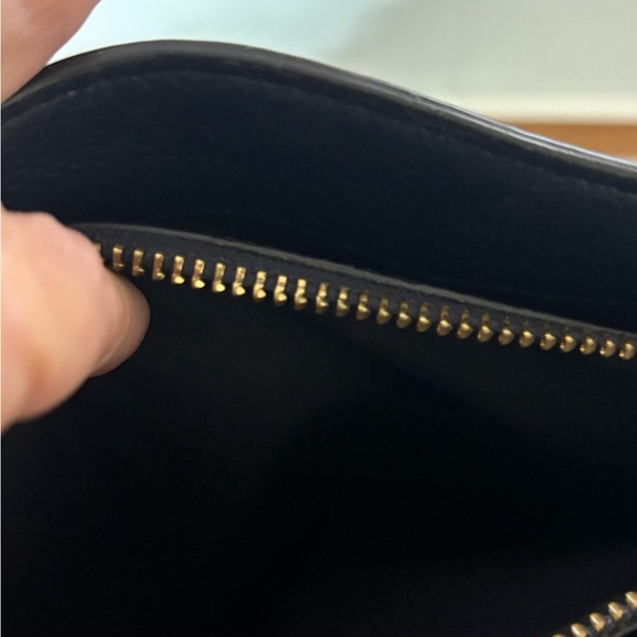 Rebecca Minkoff Geneva Grained Cowhide Dark Blue Leather Women's Bag - Picture 11 of 16